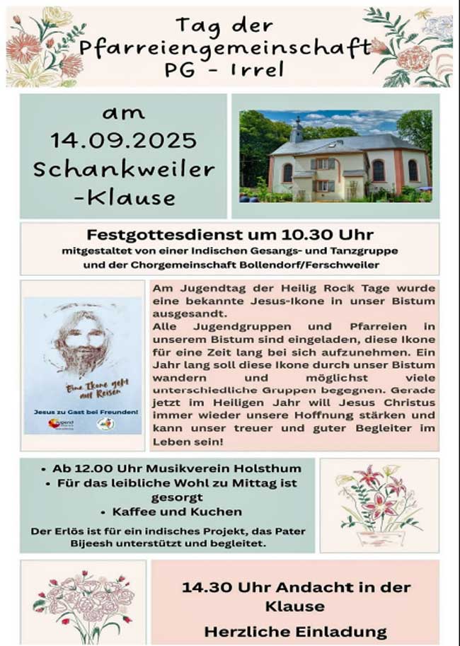 Tag der Pfarreiengemeinschaft Irrel 2025